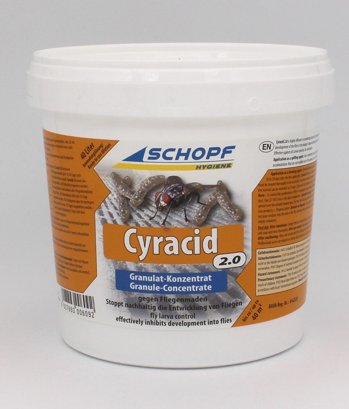 Cyracid 2 Granulat Fliegenmaden Schopf Hygiene