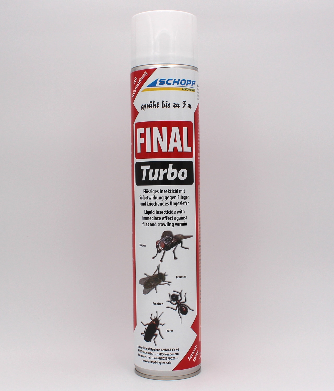 Final Turbo Insektenspray - Schopf Hygiene