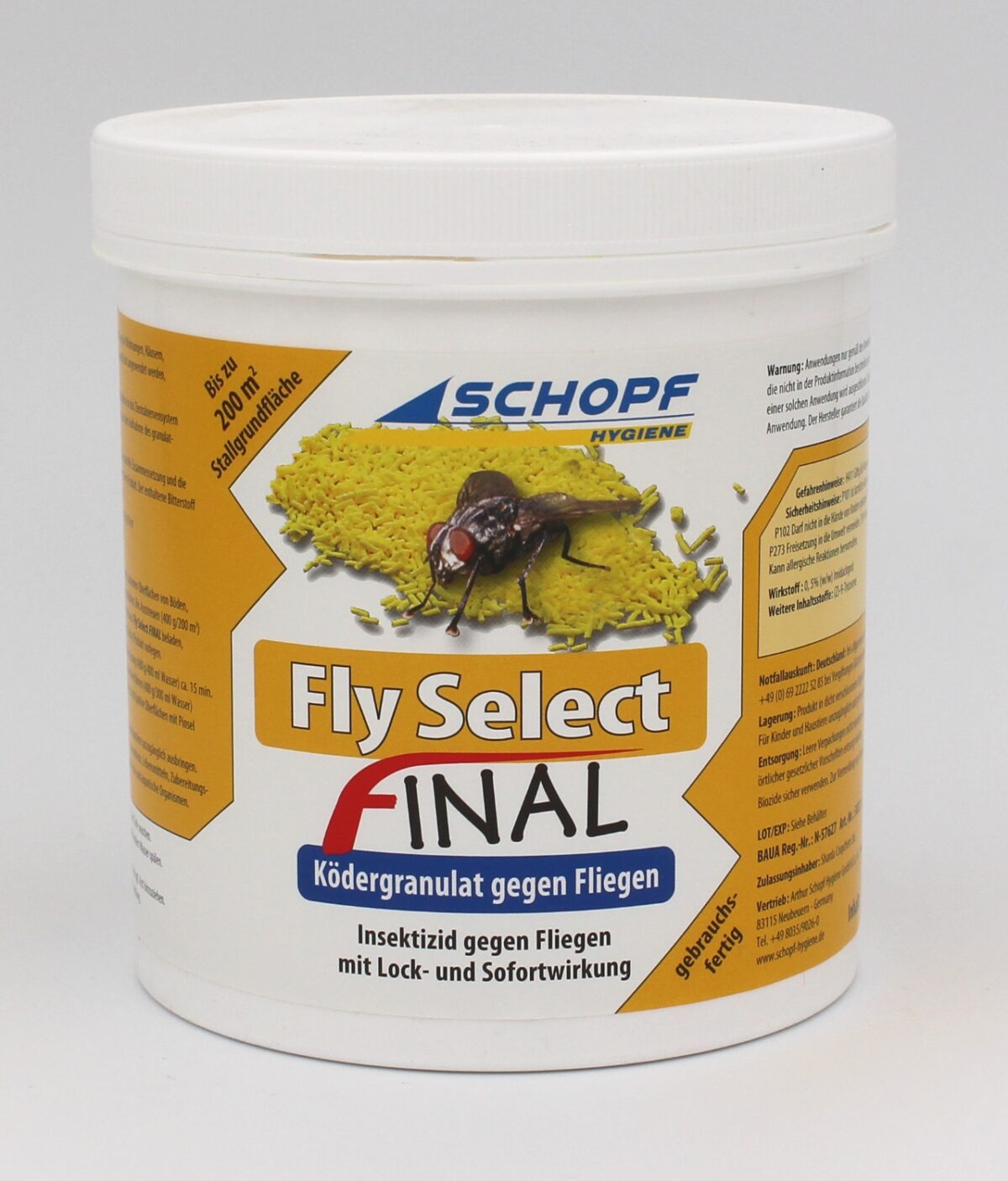 Fly select final Ködergranulat. Schopf Hygiene