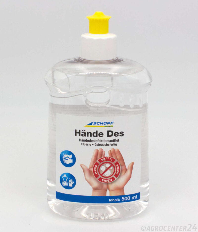 Hände Des Handdesinfektionsmittel Schopf Hygiene