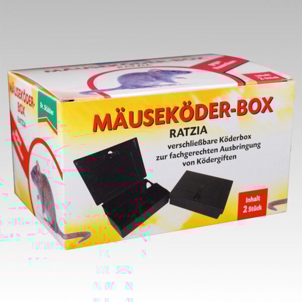 Ratzia Mäuseköder-Box 2 Stück - Dr. Stähler