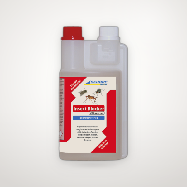 Insect Blocker CEC pour-on 500 ml Flasche Schopf Hygiene